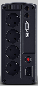 Источник бесперебойного питания Cyberpower VP700ELCD Line-Interactive 700VA/390W USB/RS-232/RJ11/45 (4 EURO) (незначительное повреждение коробки)