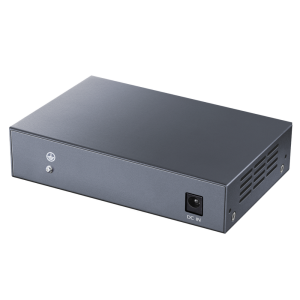 Коммутатор CUDY 5-Port 2 5G Metal Switch 5-Port 2.5G Metal Switch, 5 10/100/1000M/2.5G RJ45 Ports, 802.3x flow control, 802.1p/DSCP QoS, IGMP Snooping