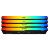 Память оперативная/ Kingston 64GB 3200MT/s DDR4 CL16 DIMM (Kit of 4) FURY Beast RGB