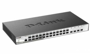 Коммутатор D-LINK DGS-1210-28XS/ME/B1A 24SFP 4SFP+ управляемый