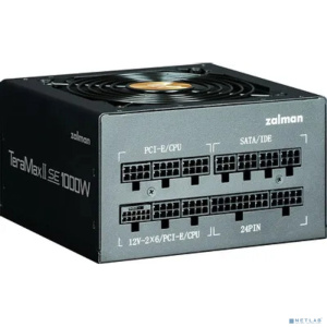 Zalman <TMX2SE> ZM1000-TMX2SE <1000W, PCIe 5.1, ATX v3.1, 12cm Fan, FCM, 80+ GOLD, Retail>