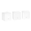 Маршрутизатор Tenda MW3(3-pack) Двухдиапазонная Wi-Fi Mesh система АС1200 до 300 Мбит/с на 2,4 ГГц + до 867 Мбит/с на 5 ГГц, LAN 2x10/100 Мбит/с, 2 вс