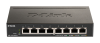 Коммутатор D-Link Управляемый L2 PoE-коммутатор, 8х1000Base-T PoE, PoE-бюджет 64 Вт, Web-интерфейс, SNMP