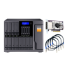 SATA-модуль расширения, 12 отсеков 3,5"/2,5", 4 отсека 2,5", 4 порта SFF-8088, настольное исполнение. Для NAS и PC.