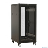 Шкаф коммутационный Hyperline (TTBR-4266-DD-RAL9004) напольный 42U 600x600мм пер.дв.перфор. задн.дв.перфор. 2 бок.пан. 800кг черный 510мм 2055мм IP20