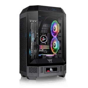Корпус Thermaltake The Tower 300 черный без БП miniITX 8x120mm 6x140mm 2xUSB3.0 audio bott PSU
