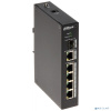 DAHUA DH-PFS3106-4T 4-портовый неуправляемый коммутатор, промышленное исполнение, 4xRJ45 100Mb, 1xRJ45 1Gb, 1xSFP 1Gb, коммутация 8.6 Гбит/с, MAC-табл