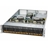 Платформа системного блока SuperMicro SYS-221H-TN24R 2U Hyper with 24 hot-swap 2.5" NVMe/SAS/SATA bays and 4 PCIe 5.0 x16 slots + up to 2 PCIe 5.0 x16