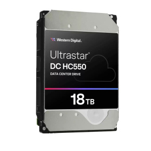 Жесткий диск серверный 3.5" 18TB WD Ultrastar DC HC550 (WUH721818ALE6L4) SATA 6Gb/s, 7200rpm, 512MB, 0F38467, 512e