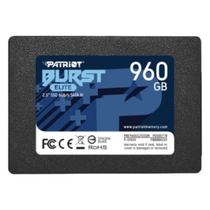 SSD PATRIOT жесткий диск SATA2.5" 960GB BURST PBE960GS25SSDR