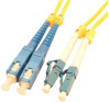 Патч-корд Lanmaster LAN-2ST-2LC/SU-10 2x9/125 OS1/OS2 ST дуплекс-LC дуплекс 10м LSZH