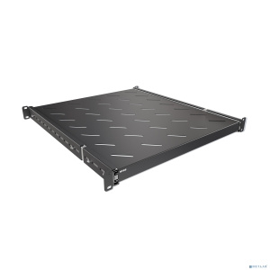 NTSS Полка выдвижная NTSS глубина 500мм, крепление 19 1U, для шкафов глубиной 800мм, черный RAL 9005 NTSS-MSKB-FS-800-BL