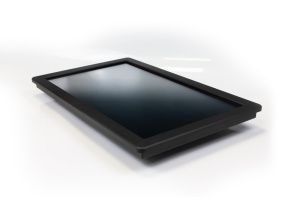 Высоконадёжный российский промышленный монитор серии DNA-24W. Дисплей 24”, с разрешением 1920х1080 точек и проекционно-емкостным сенсорным экраном, яр