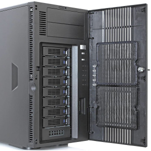 Корпус для сервера Chenbro SR11269M3-H8 (SR11269H01*13573) 5U/Tower, BACKPLANE : 2x 4-port 12Gb/s «mini-SAS HD, Hot-Swap — 2.5»/3.5» x 8»