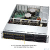 Supermicro SYS-621P-TR - 2U, 2x1200W, 2xLGA4677, iC741, 16xDDR5, 8x3.5" bays, 2x1GbE, IPMI, RMKit