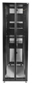 Шкаф серверный ЦМО ШТК-СП-48.6.10-48АА-9005 48U 600x1000мм пер.дв.перфор. 4 бок.пан. 1350кг черный