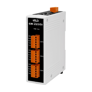 3-портовый преобразователь Modbus TCP в Modbus RTU/ASCII (RS-485) с возможностью питания по PoE, с изоляцией последовательного порта