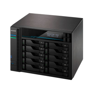 Платформа СХД ASUSTOR AS7110T 10 Bay (Max.22) 2xM.2 3x2.5GLAN 10GLAN 8GB (Max.64GB) DDR4 3xUSB {1}