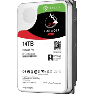 14TB Seagate Ironwolf Pro (ST14000NE0008) {SATA 6 Гбит/с, 7200 rpm, 256mb buffer, для NAS, 24x7}