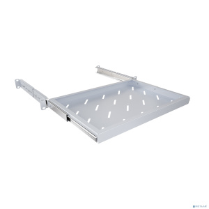 NTSS Полка выдвижная NTSS глубина 300мм, крепление 19 1U, для шкафов глубиной 600мм, серый RAL 7035 NTSS-MSKB-FS-600