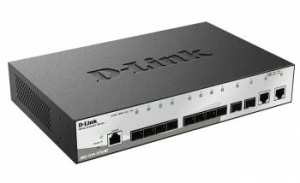Коммутатор D-LINK DGS-1210-12TS/ME/B 2x1Гбит/с 10SFP управляемый