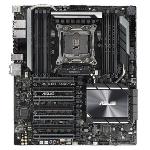 Материнская плата ASUS WS C422 SAGE/10G LGA2066 CEB 8xDDR4 7xPCIEx16 2xM.2 USB-C 2x10GLAN {3}