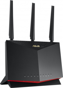 Роутер беспроводной Asus RT-AX86U AX5700 10/100/1000BASE-TX/4G ready черный