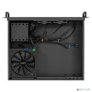 Exegate EX295924RUS Серверный корпус ExeGate Pro 2U380-03 <RM 19", высота 2U, глубина 380, БП 500RADS, USB3.0>