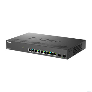 D-Link DMS-1250-10S/A1A/6KV Управляемый L2 коммутатор с 8 портами 10/100/1000/2.5GBase-T и 2 портами 10GBase-X SFP+