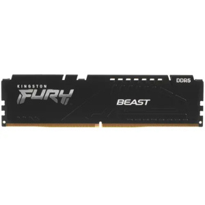 Память DDR5 8GB 6000MHz Kingston KF560C40BB-8 Fury Beast XMP RTL Gaming PC5-48000 CL40 DIMM 288-pin 1.35В kit single rank с радиатором Ret