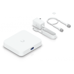 Маршрутизатор Ubiquiti Cloud Gateway Ultra 4 ядра (1,5 ГГц), 4х 1G RJ45, 1х 2.5G RJ45