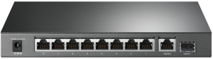 коммутатор TP-Link TL-SG1210P, 10-Port Gigabit Desktop Switch with 8-Port PoE+ 63 W