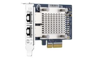 Сетевая карта QNAP Сетевая карта/ QXG-5G2T-111C PCIe Gen3 x2, Dual-port 4-speed 5 GbE network expansion card (5Gbps/ 2.5Gbps/ 1Gbps/ 100Mbps) Low-profile bracket