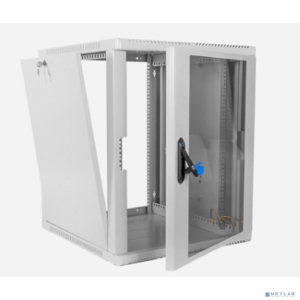 ЦМО Шкаф телекоммуникационный настенный сварной 12U (600 x 350) съёмные стенки, дверь стекло, ШРН-12.350