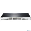 D-Link DGS-1510-28XMP/A1A PROJ Управляемый L2+ стекируемый коммутатор с 24 портами 10/100/1000Base-T и 4 портами 10GBase-X SFP+ (24 порта PoE 802.3af/