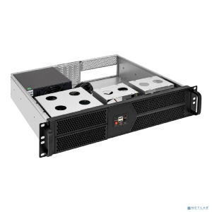 Exegate EX298523RUS Серверный корпус ExeGate Pro 2U400-04 <RM 19", высота 2U, глубина 400, БП 700ADS, 2*USB>