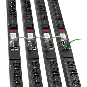 Блок распределения питания APC Rack PDU 9000 Switched, ZeroU, 16A, 230V, (21) C13 & (3) C19, IEC309 Cord