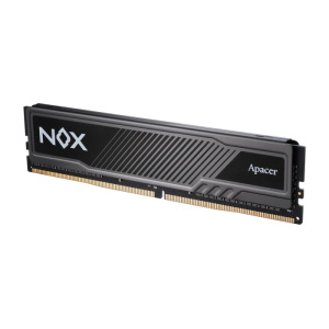 Apacer DDR4 DIMM 8GB AH4U08G32C28YMBAA-1 PC4-25600, 3200MHz, CL16, NOX Series Apacer DDR4 DIMM 8GB AH4U08G32C28YMBAA-1 PC4-25600, 3200MHz, CL16, NOX Series