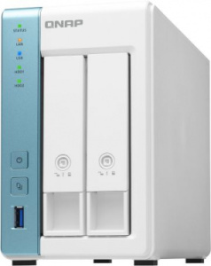 Сетевое хранилище NAS Qnap TS-231P3-2G 2-bay настольный Cortex-A15 AL-314