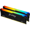 Радиатор KINGSTON Память DDR4 2x16GB 3200MHz KF432C16BB2AK2/32 Fury Beast RGB RTL Gaming PC4-25600 CL16 DIMM 288-pin 1.35В kit single rank с радиатором Ret