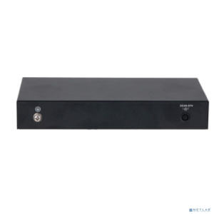 DAHUA DH-PFS3009-8ET1GT-96 9-портовый неуправляемый коммутатор с РоЕ, 8xRJ45 100Mb PoE, 1xRJ45 1Gb uplink, суммарно 96Вт, коммутация 3.6 Гбит/с, MAC-т