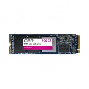 SSD CBR SSD-500GB-M.2-EX22, Внутренний SSD-накопитель, серия "Extra", 500 GB, M.2 2280, PCIe 4.0 x4, NVMe 1.3, Phison PS5016-E16, 3D TLC NAND, DRAM, R/W s