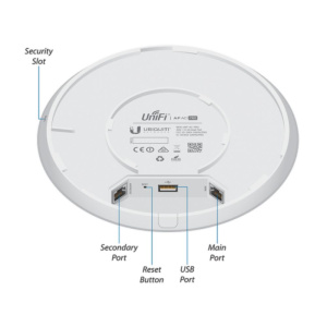 Точка доступа Wi-Fi Ubiquiti UniFi AP AC Pro (5-pack) |UAP-AC-PRO-5| Ubiquiti точка доступа, 2.4/5 ГГц, 3x3 MIMO, до 1300+450 |UAP-AC-PRO-5| Мбит/с, 2