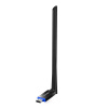 Адаптер беспроводной связи (Wi-Fi) Tenda U10 Двухдиапазонный Wi-Fi адаптер 2,4/5 ГГц, до 633 Мбит/с, передатчик 20 dBm, подключение USB, 1х6dBi внешня