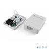 Hyperline SB1-1-8P8C-C5e-WH Розетка компьютерная RJ-45(8P8C), категория 5e, одинарная, внешняя, Dual IDC Hyperline SB1-1-8P8C-C5e-WH Розетка компьютерная RJ-45(8P8C), категория 5e, одинарная, внешняя, Dual IDC