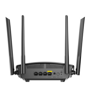Маршрутизатор D-LINK Маршрутизатор/ DIR-X1860/RU/R1A AX1800 Wi-Fi 6 Router, 1000Base-T WAN, 3x1000Base-T LAN, 4x5dBi external antennas