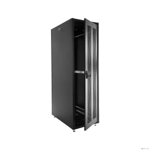 ЦМО Шкаф телекоммуникационный напольный ЭКОНОМ 48U (600 x 800) дверь перфорированная 2 шт., цвет черный [ШТК-Э-48.6.8-44АА-9005]