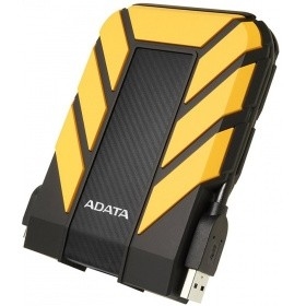 Жесткий диск A-DATA Portable HDD 2Tb HD710 AHD710P-2TU31-CYL {USB 3.1, 2.5", Black-Yellow}