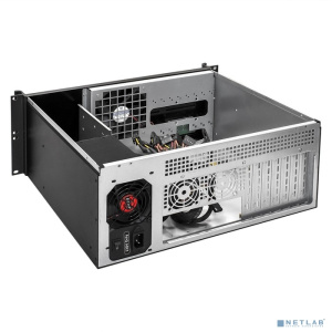Exegate EX292641RUS Серверный корпус ExeGate Pro 4U390-05 <RM 19", высота 4U, глубина 390, БП 500ADS, USB>