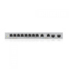 Коммутатор ZYXEL XGS1010-12-ZZ0101F 2x1/2,5GE, 2xSFP+, настольный, бесшумный Коммутатор ZYXEL XGS1010-12-ZZ0101F 2x1/2,5GE, 2xSFP+, настольный, бесшумный